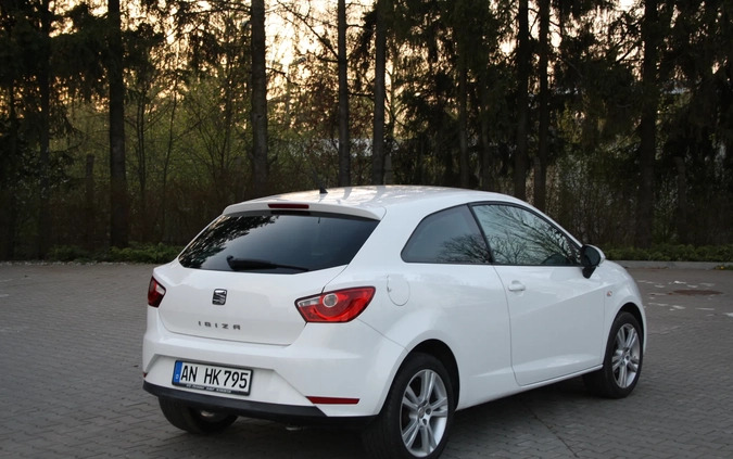 Seat Ibiza cena 22900 przebieg: 225000, rok produkcji 2014 z Piaski małe 352